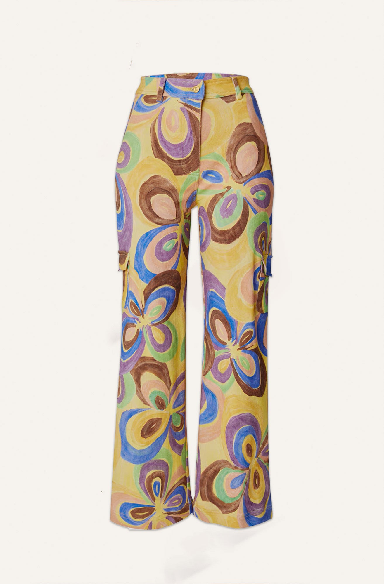 EBI PANTS - Flowers