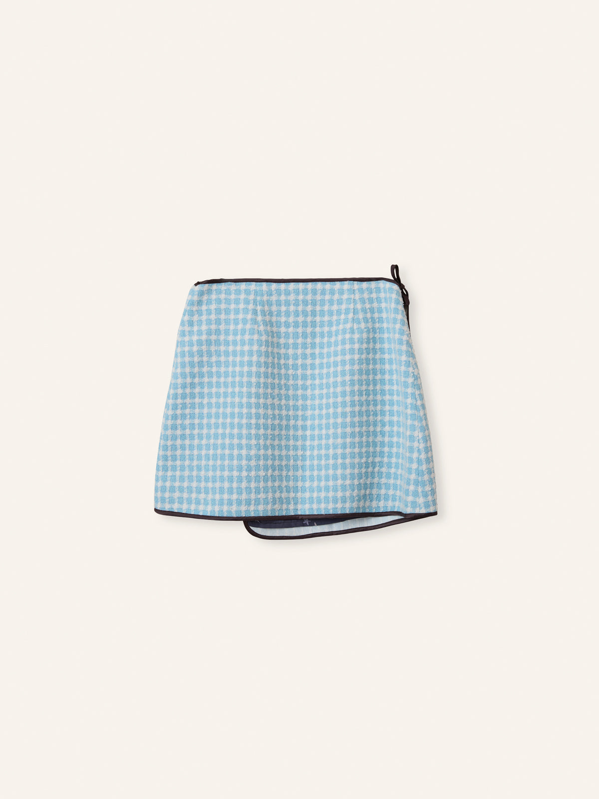 Helmstedt ELLA MINI SKIRT  Blue Tweed