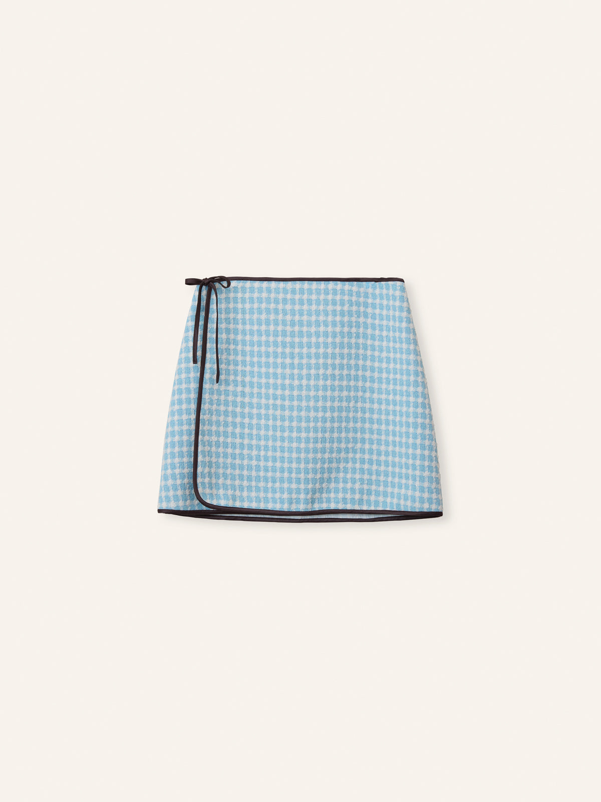 Helmstedt ELLA MINI SKIRT  Blue Tweed