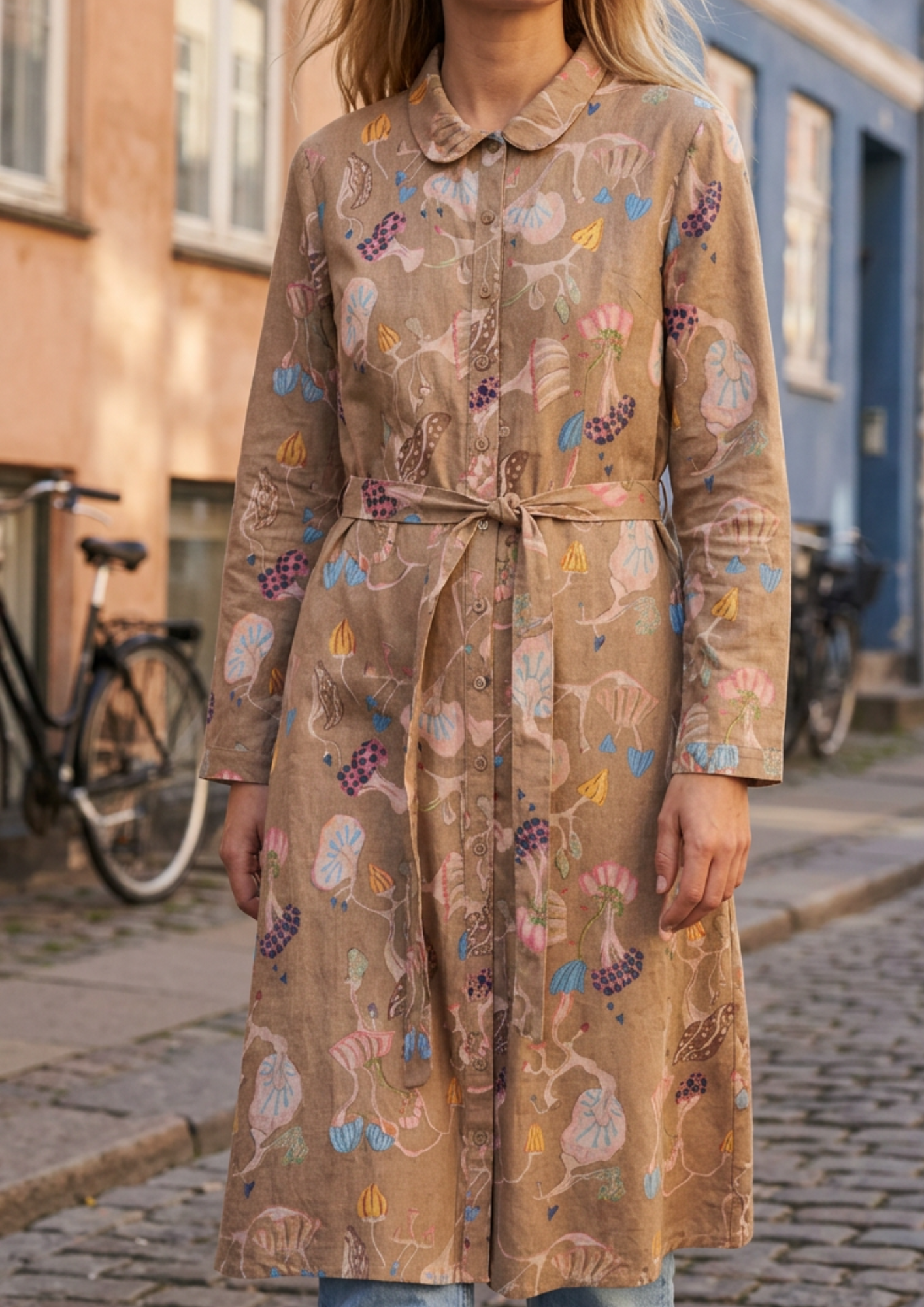 Helmstedt Ellen Dress Dresses Dancing Mushroom Print