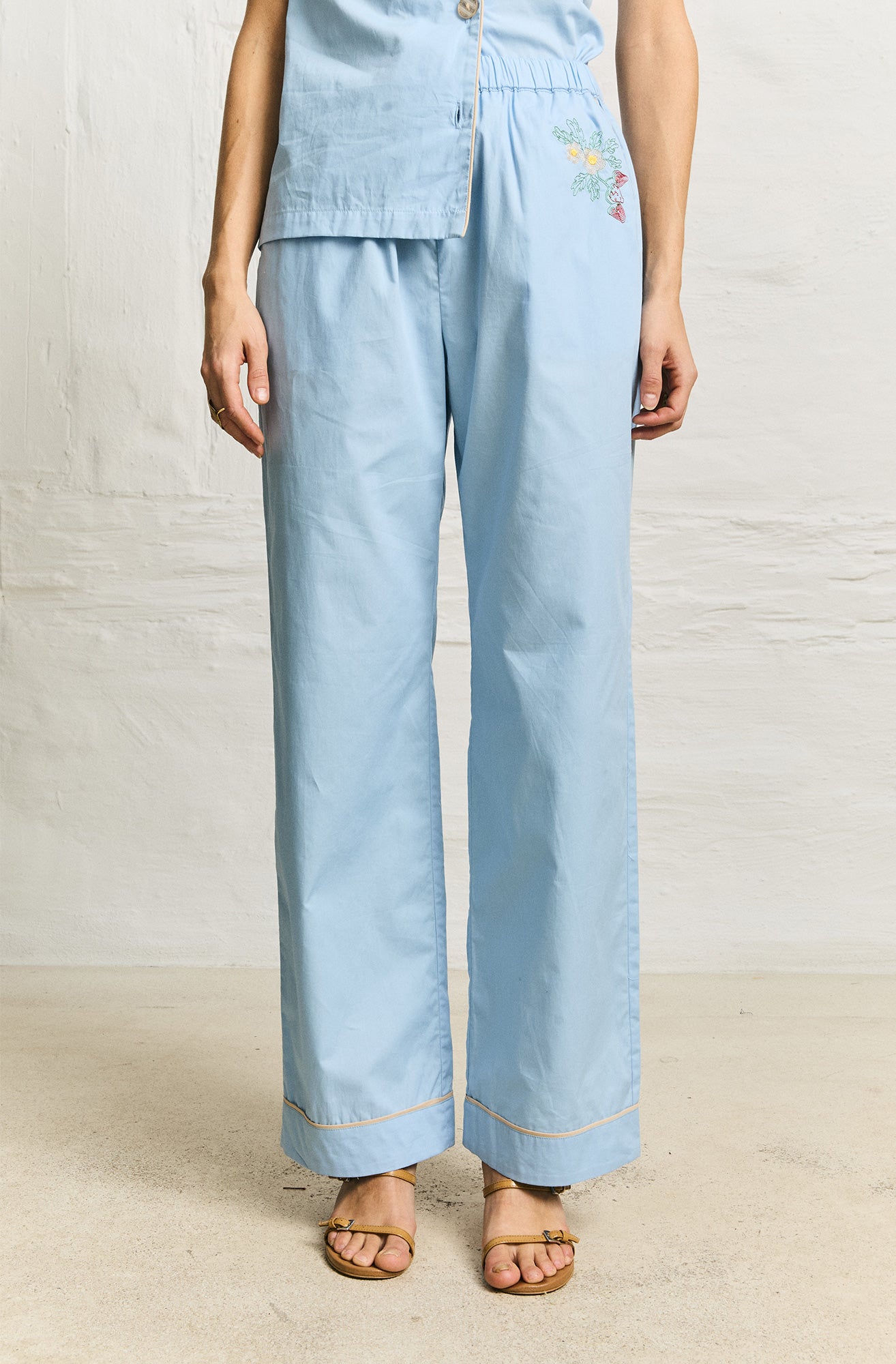 Helmstedt FIONA PANTS Trousers Light Blue