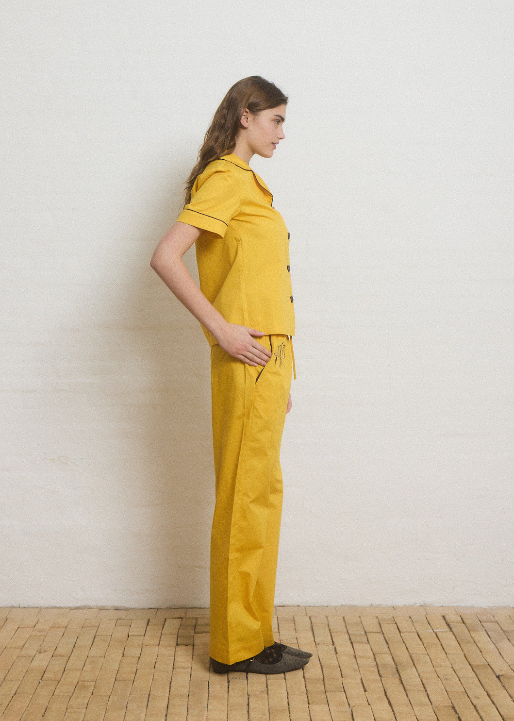 Helmstedt FIONA PANTS Trousers Goldie