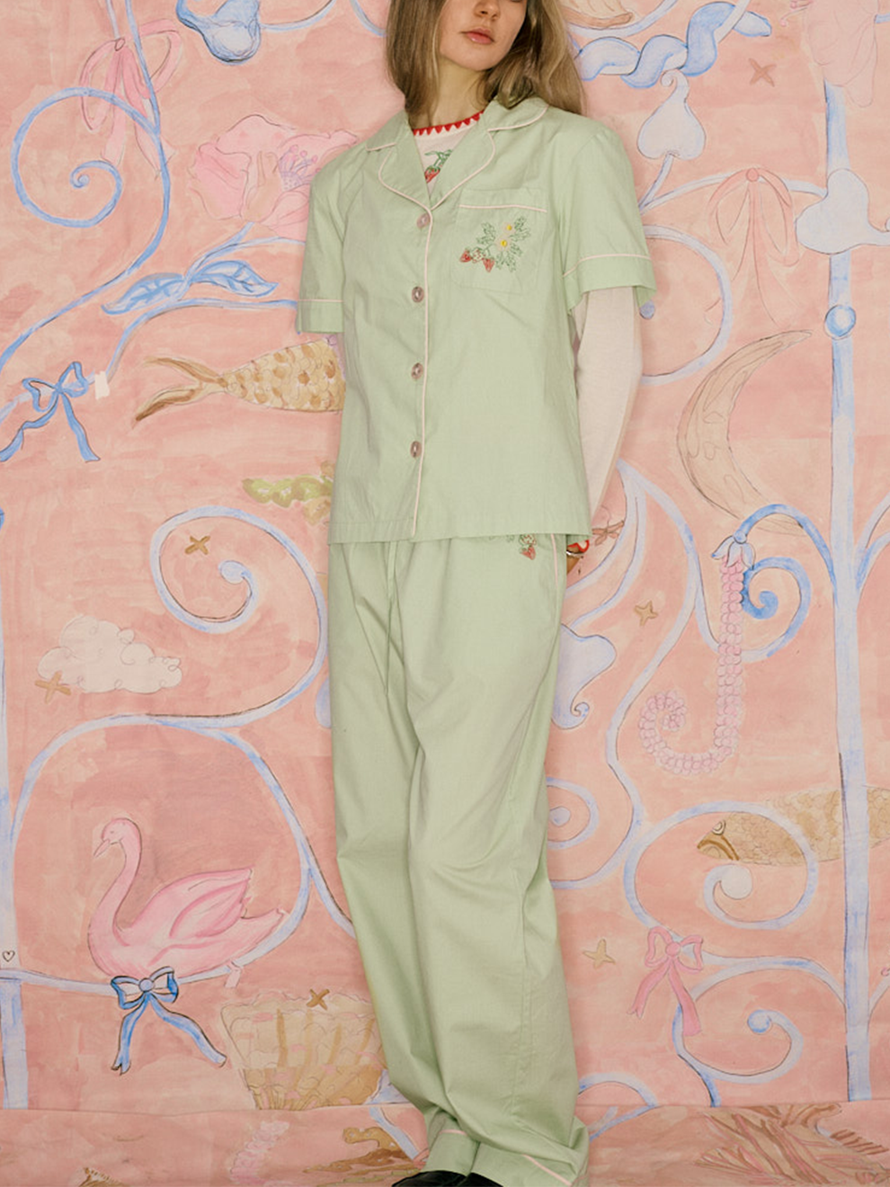 Helmstedt FIONA SHIRT  Mint Green