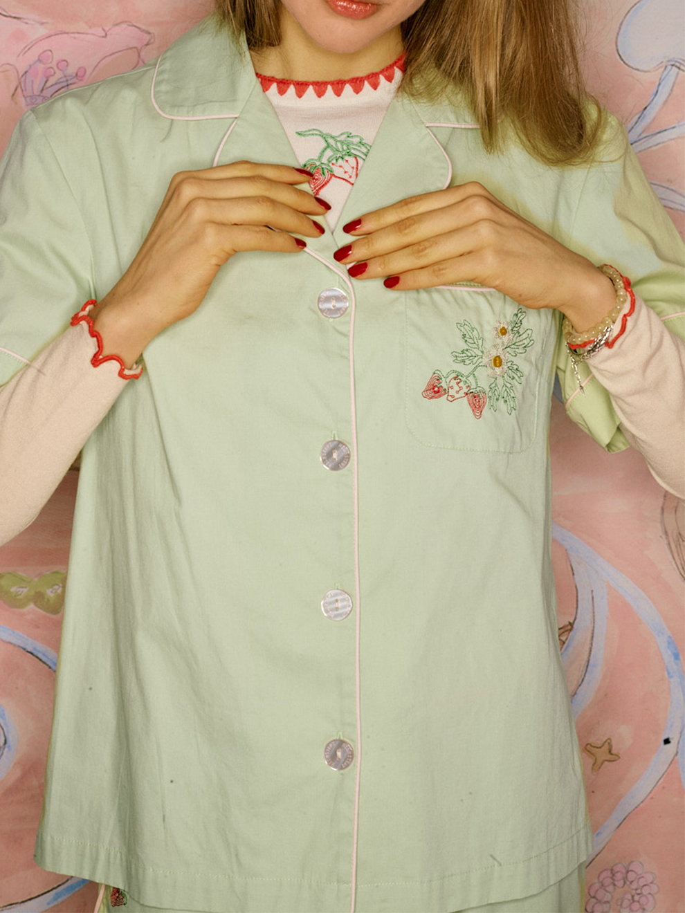 Helmstedt FIONA SHIRT  Mint Green