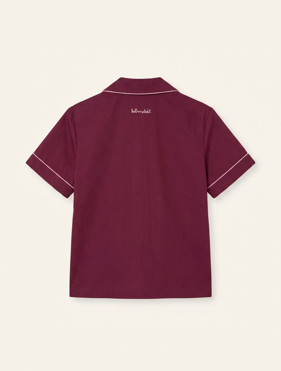 Helmstedt FIONA SHIRT Shirts Burgundy Red