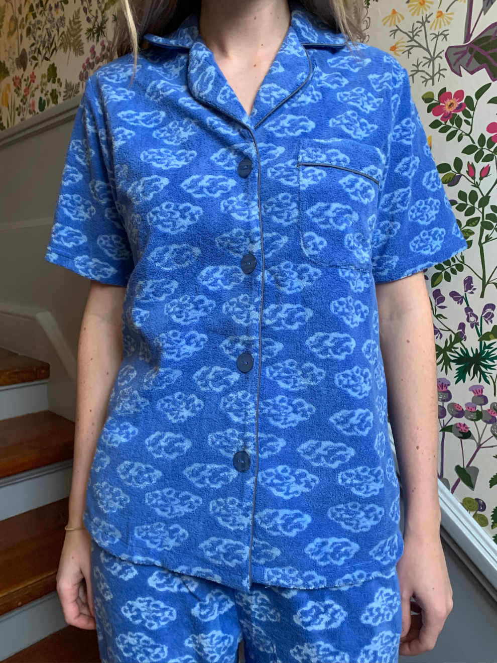 Helmstedt FLORA SHIRT - Blue Clouds Blouses