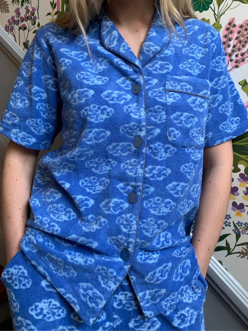 Helmstedt FLORA SHIRT - Blue Clouds Blouses