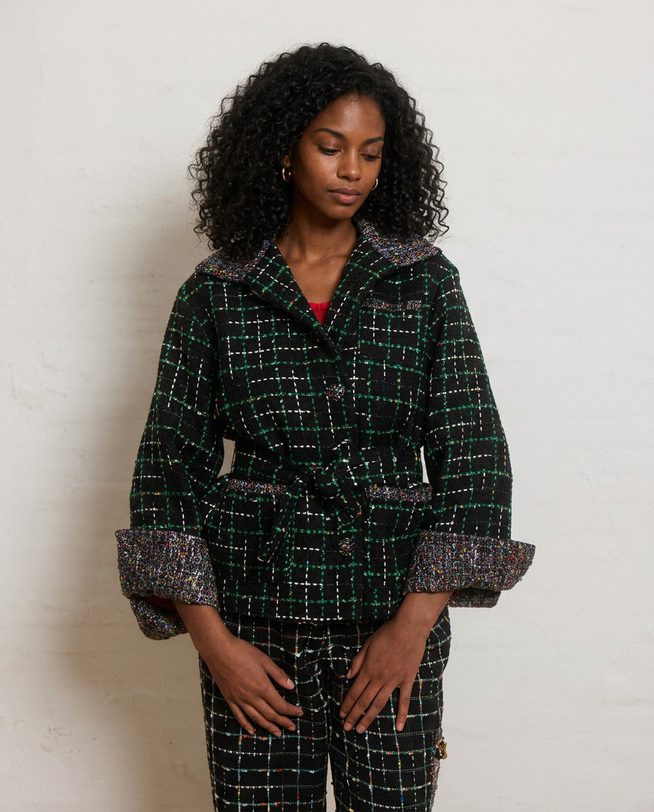 Helmstedt FREYA JACKET Jackets Black Bouclé