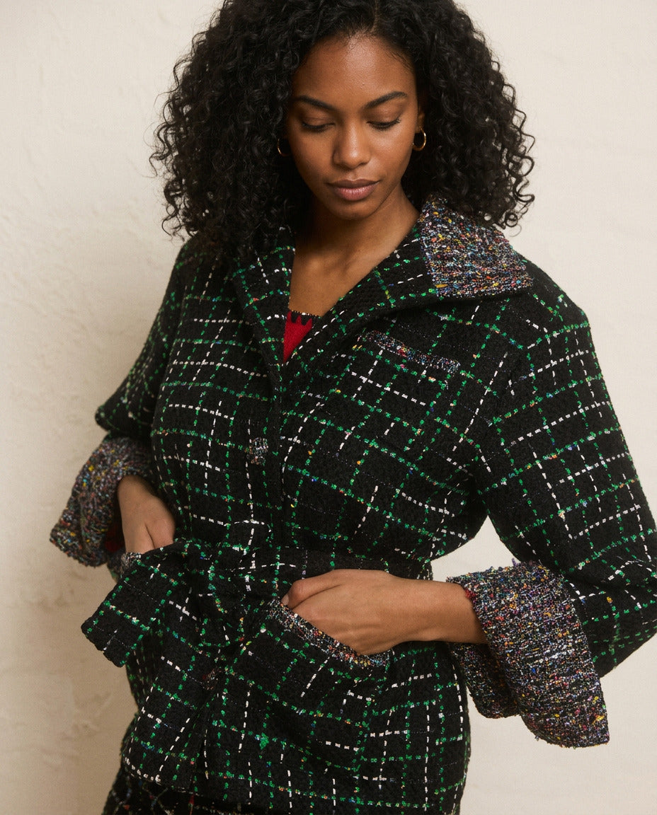 Helmstedt FREYA JACKET Jackets Black Bouclé