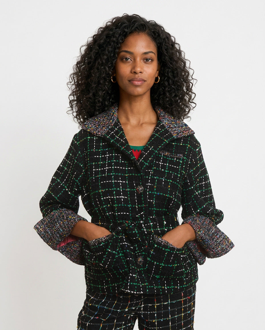 Helmstedt FREYA JACKET Jackets Black Bouclé
