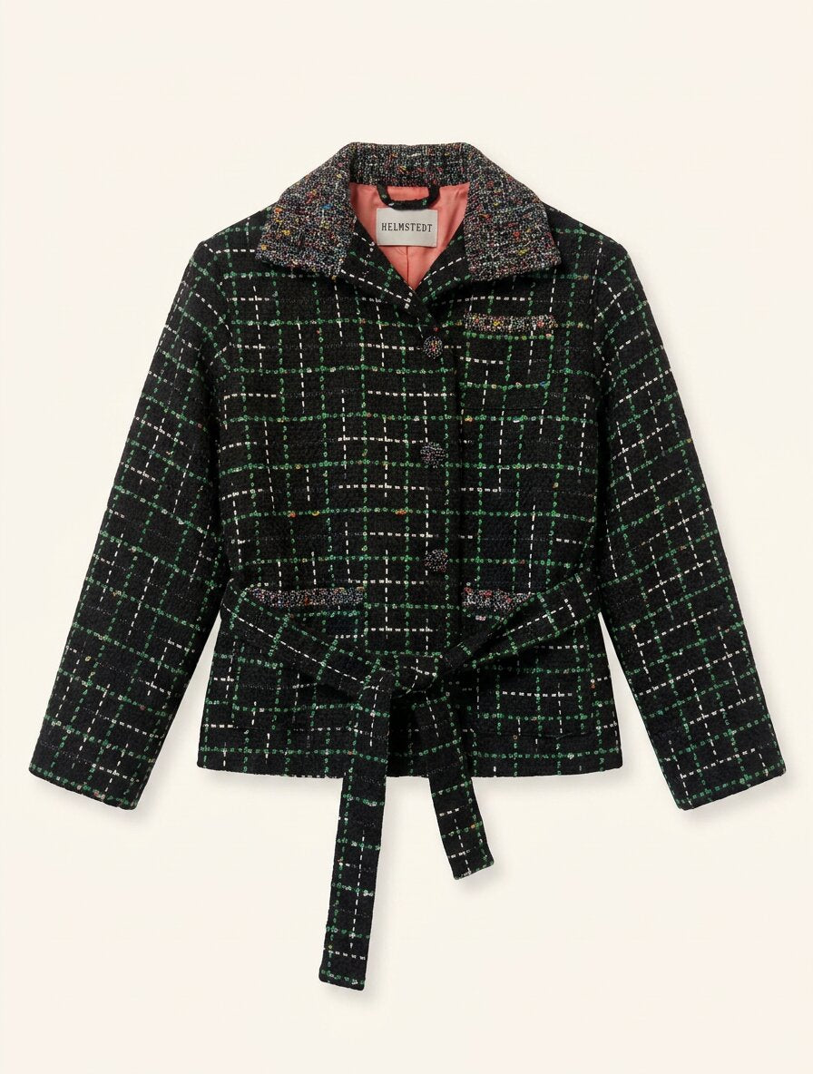 Helmstedt FREYA JACKET Jackets Black Bouclé