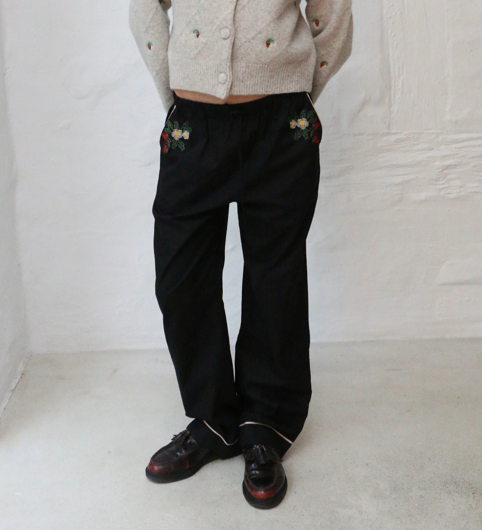 Helmstedt FIONA PANTS Trousers Black Beauty