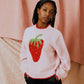 Helmstedt Freja Knit Sweater  Rose Strawberry