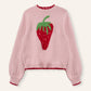 Helmstedt Freja Knit Sweater  Rose Strawberry