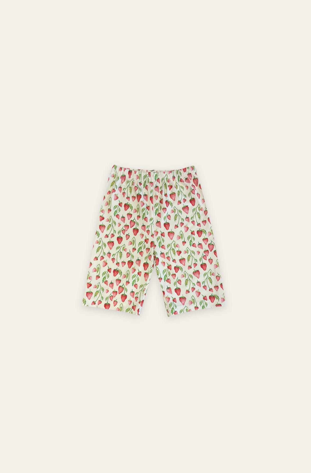 MOLLY BIKE SHORTS - Strawberry Field