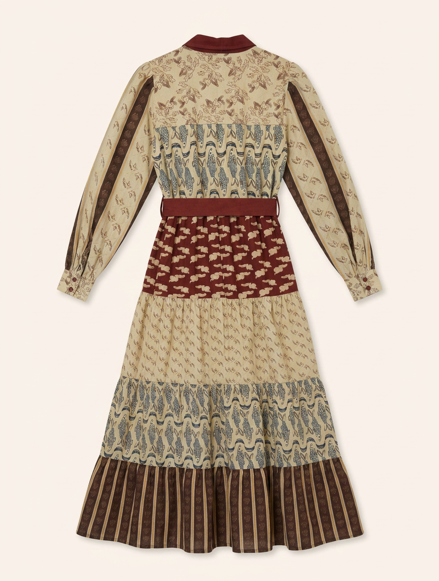 Helmstedt IBEN DRESS Dresses Multi Print - Patchwork of Dreams