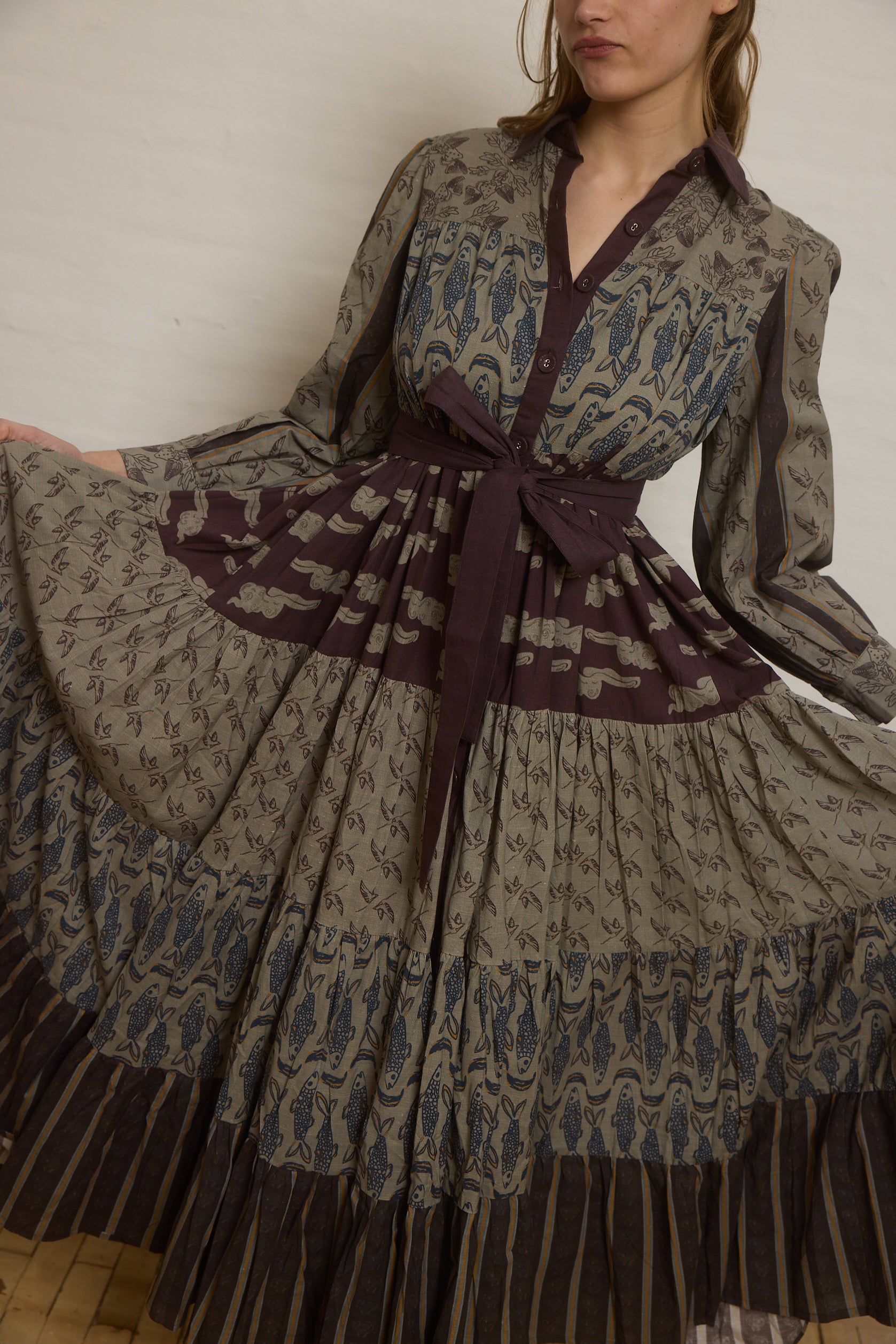 Helmstedt IBEN DRESS Dresses Multi Print - Patchwork of Dreams