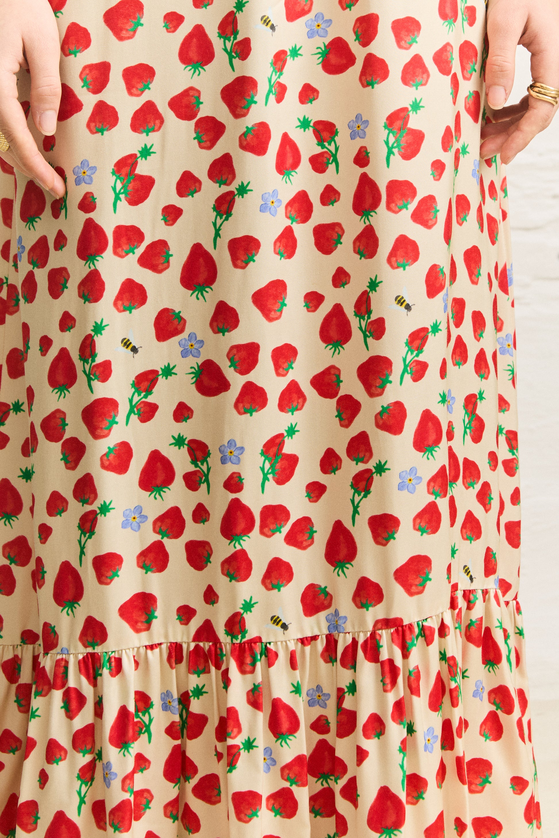 Helmstedt JACQUELINE DRESS Dresses Strawberry