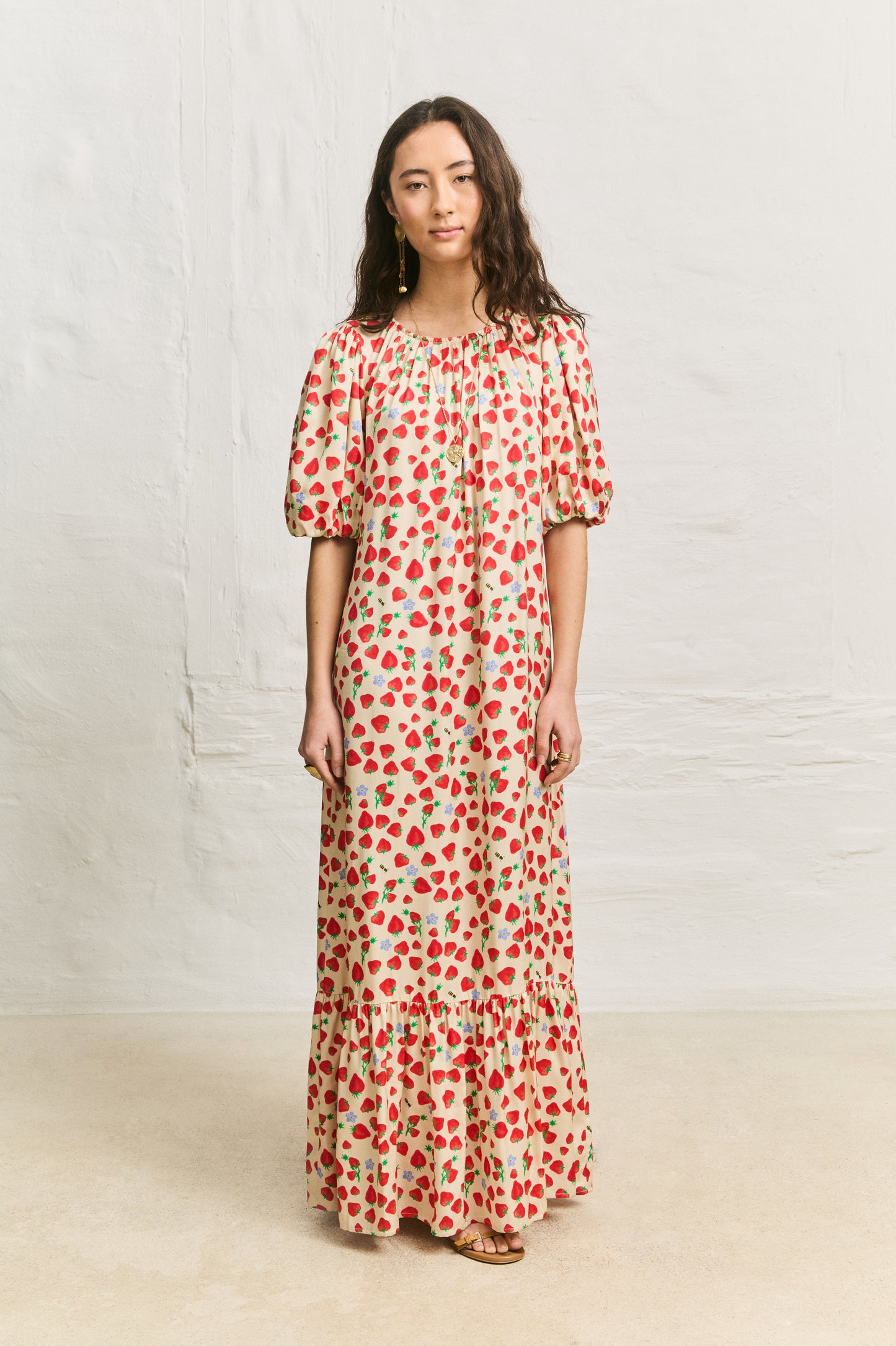 Helmstedt JACQUELINE DRESS Dresses Strawberry