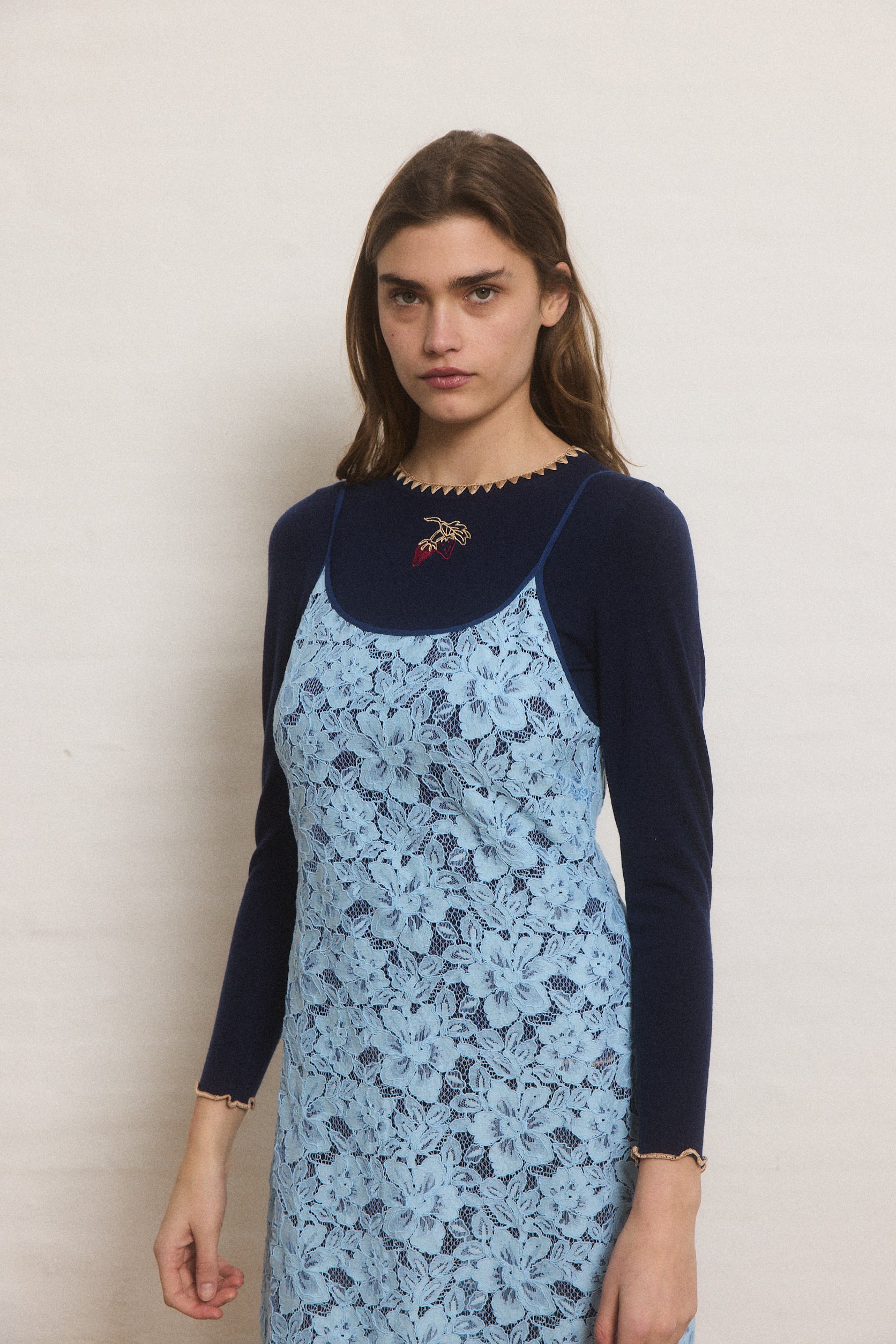 Helmstedt KAISA DRESS Dresses Dusty Blue