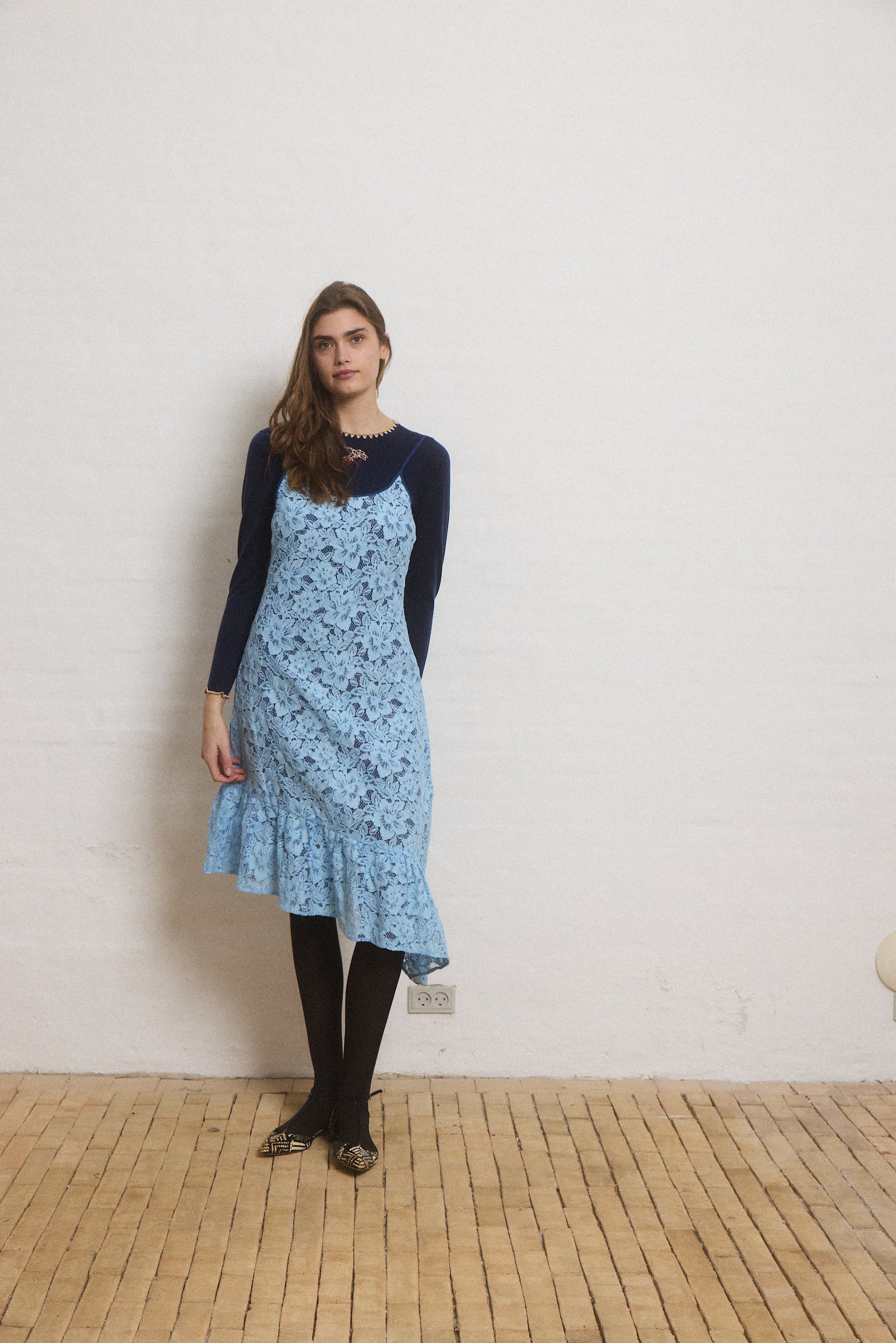 Helmstedt KAISA DRESS Dresses Dusty Blue