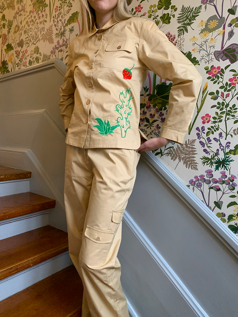 Helmstedt KARLA PANTS - Brown Trousers