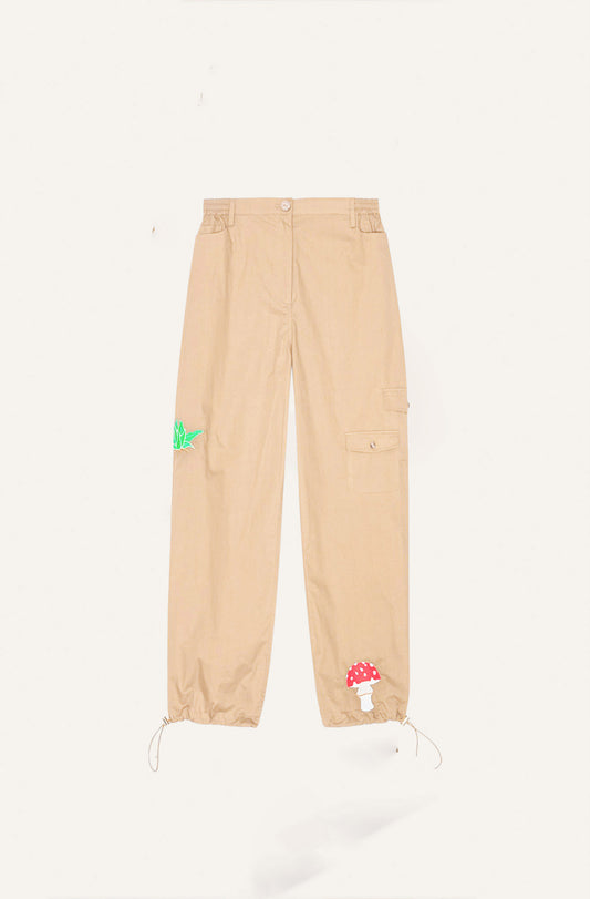 Helmstedt KARLA PANTS - Brown Trousers Brown