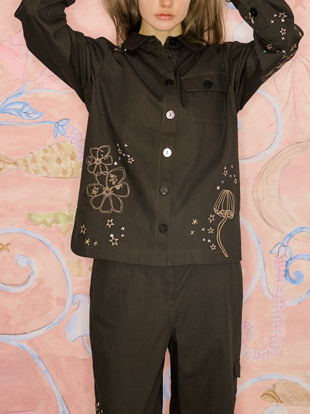 Helmstedt KARLA SHIRT  Chocolate Torte