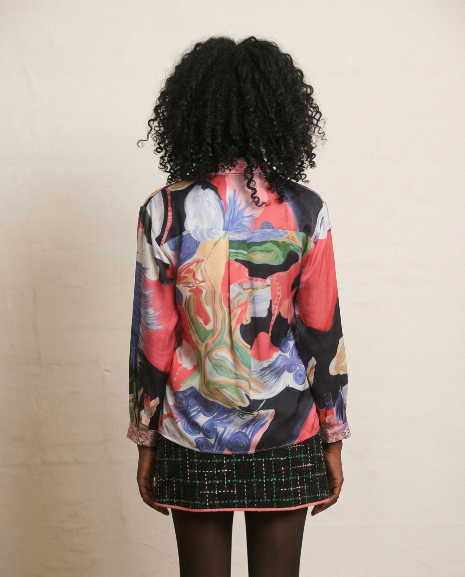 Helmstedt KARLA SHIRT Shirts Serenity Print