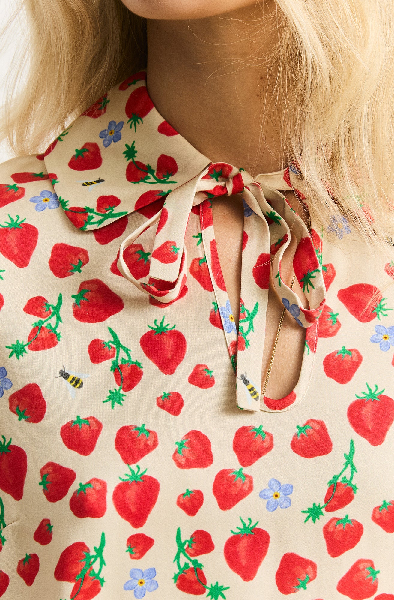 Helmstedt LAURA BLOUSE Blouses Strawberry