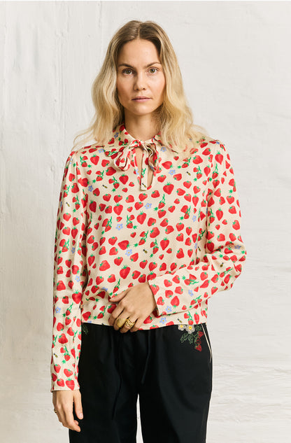 Helmstedt LAURA BLOUSE Blouses Strawberry