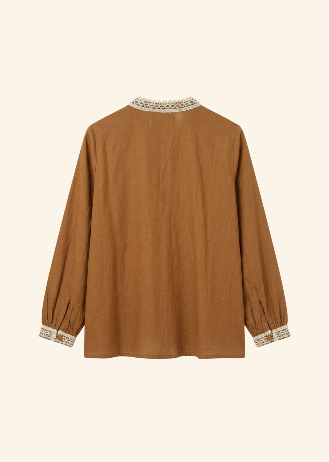 Helmstedt LINEA BLOUSE Blouses Honey Brown