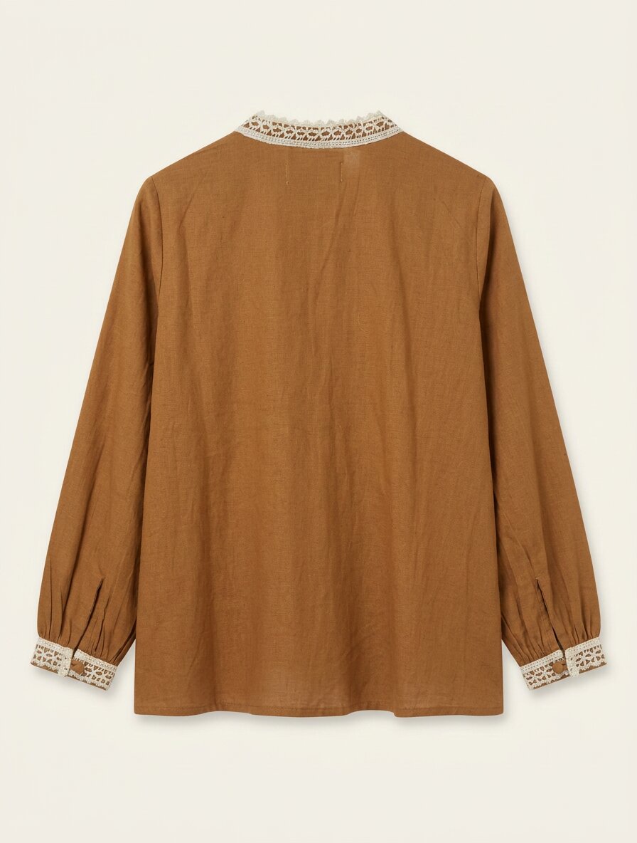 Helmstedt LINEA BLOUSE Blouses Honey Brown