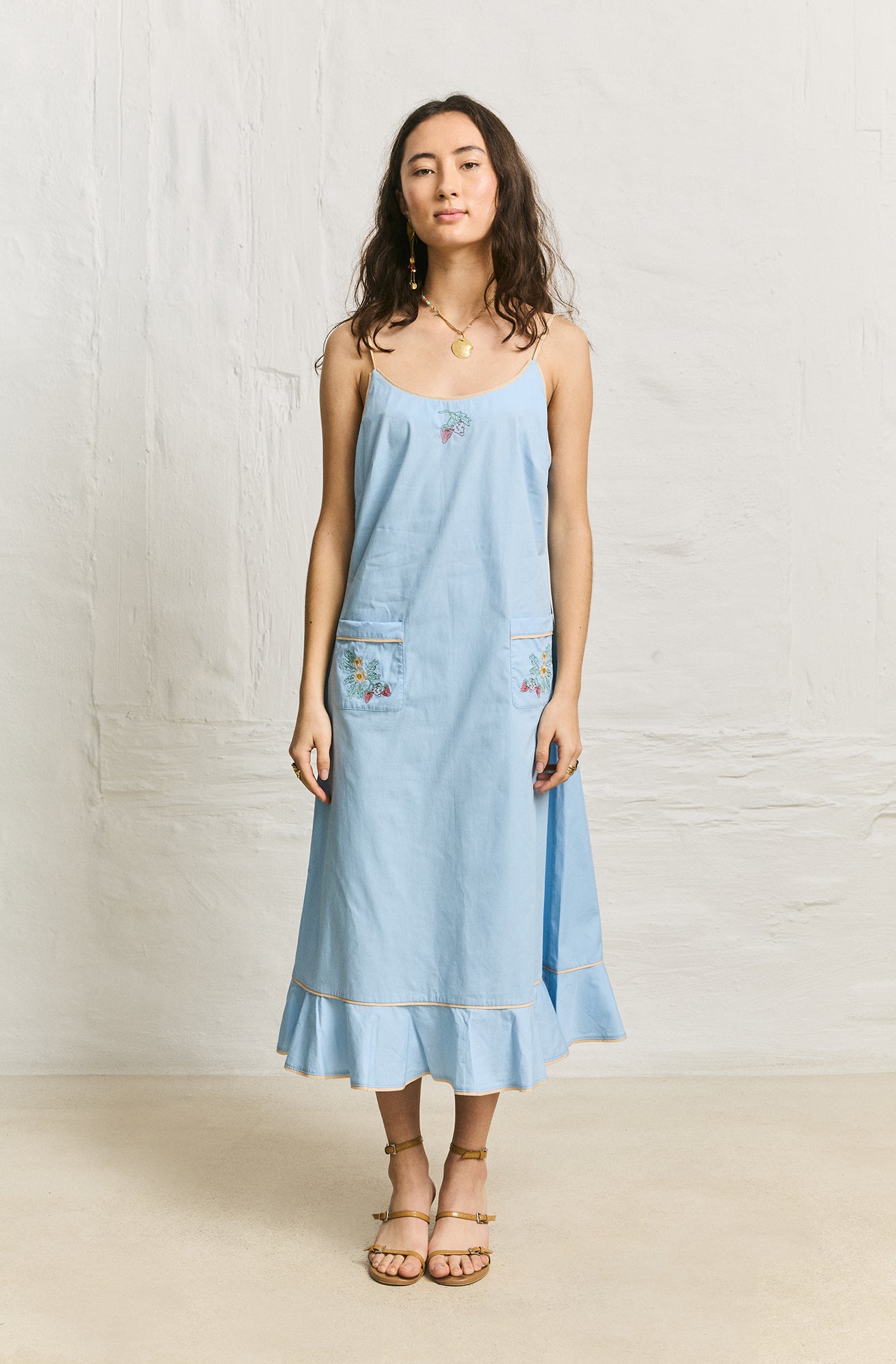 Helmstedt LUNA DRESS Dresses Light Blue