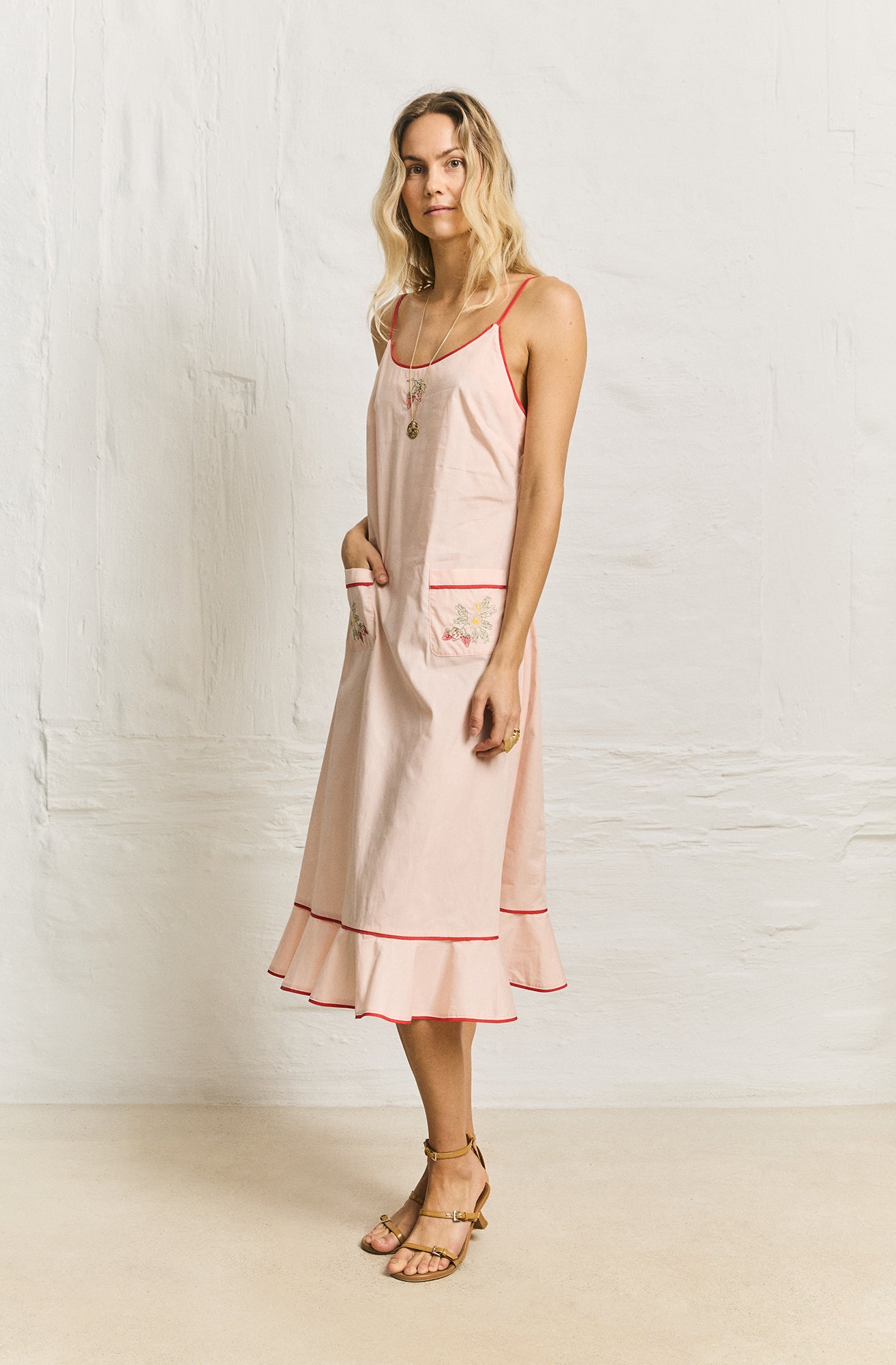 Helmstedt LUNA DRESS Dresses Pink Salt