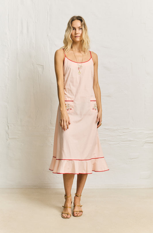 Helmstedt LUNA DRESS Dresses Pink Salt