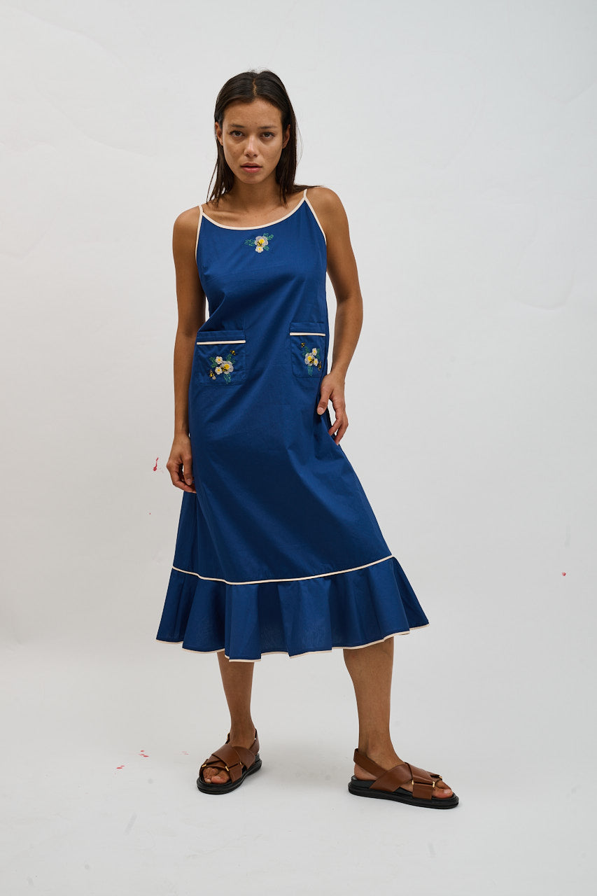 Helmstedt LUNA DRESS Dresses Blue
