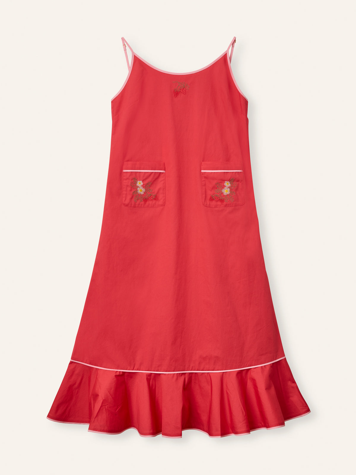 Helmstedt LUNA DRESS Dresses Red Strawberry