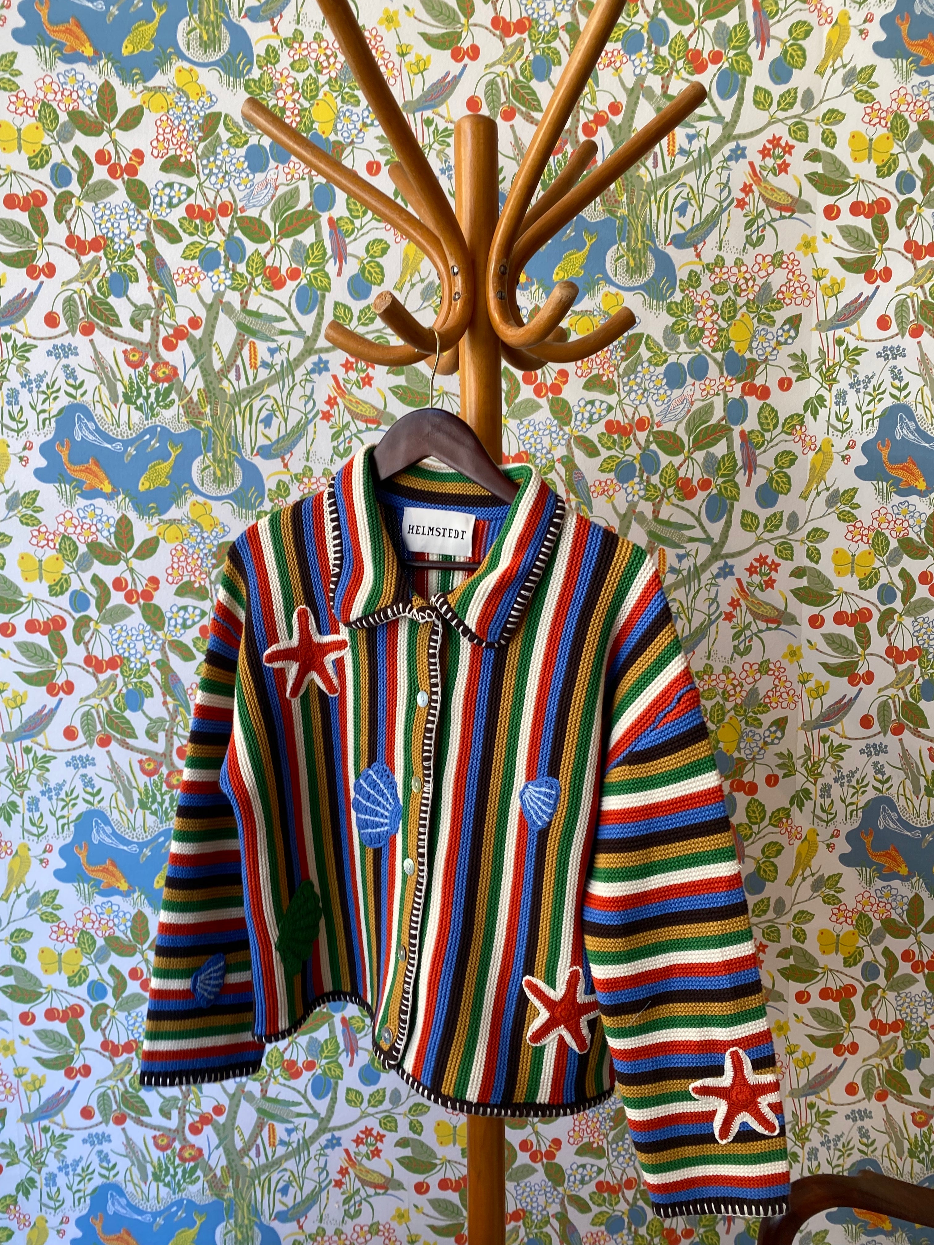 Helmstedt Lara Cardigan Knitwear Sea Stripes