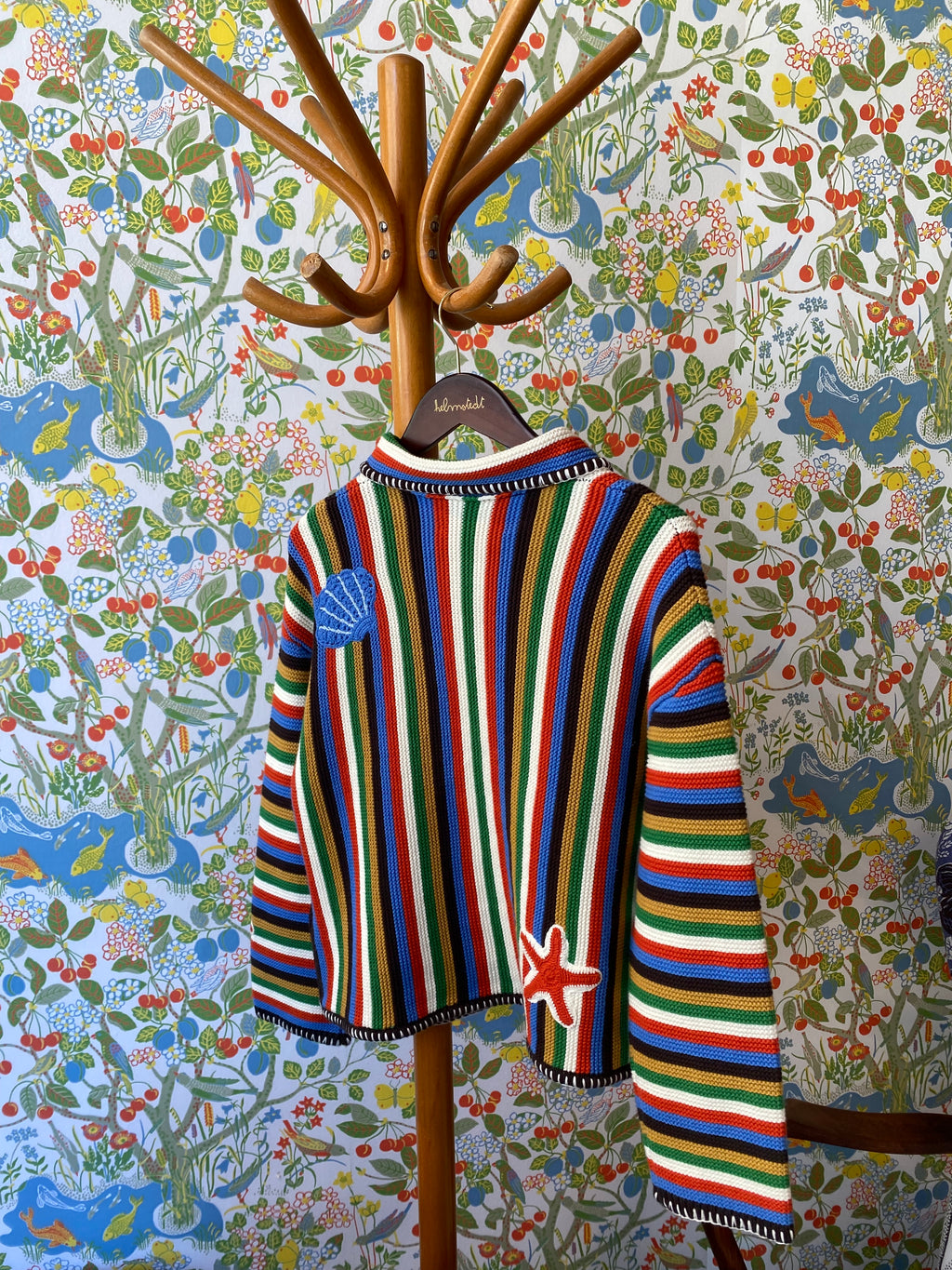 Helmstedt Lara Cardigan Knitwear Sea Stripes