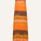 LEVA LONG DRESS - Orange Stripes