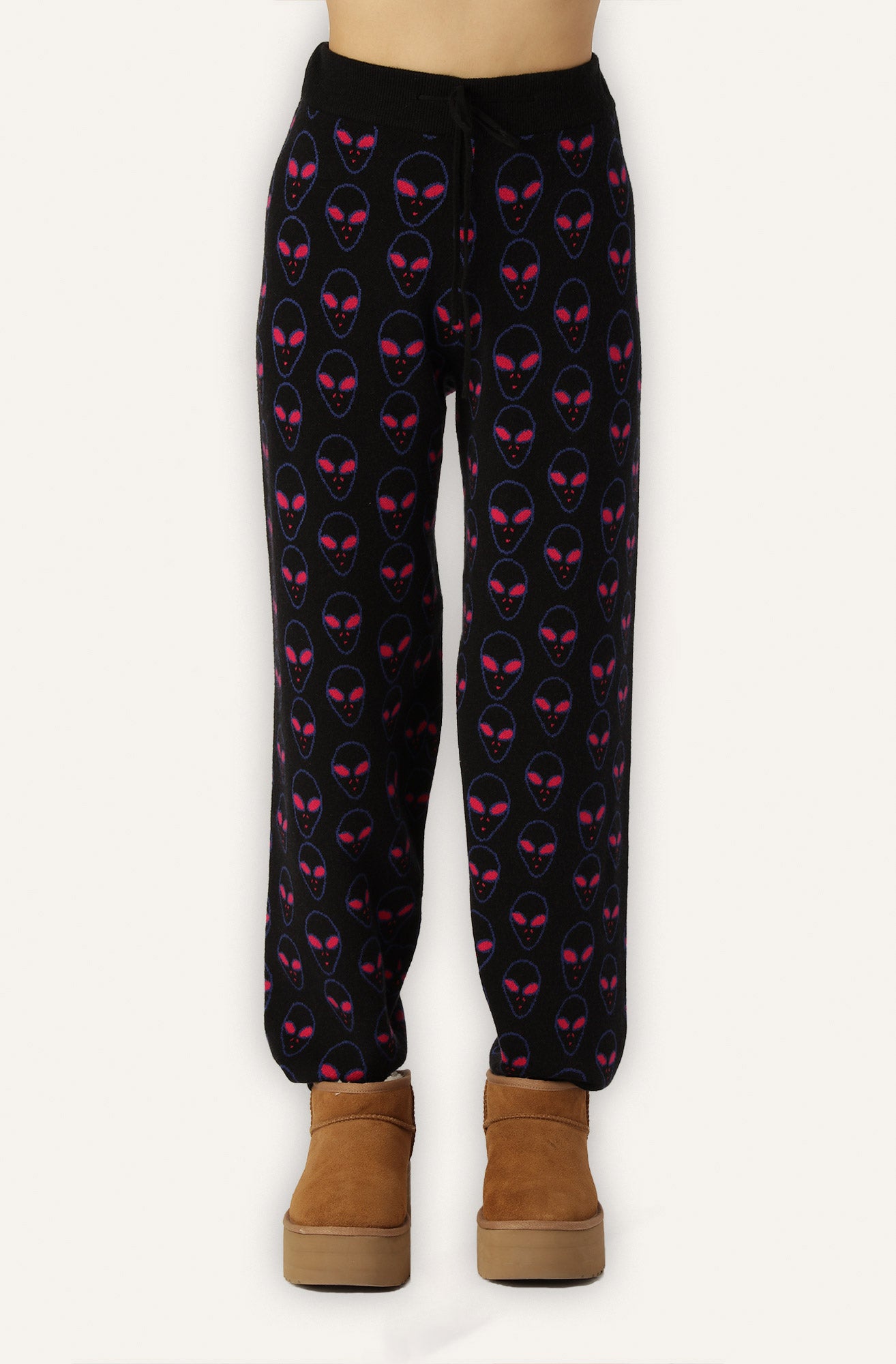 LILLY PANTS - Dark Blue Alien