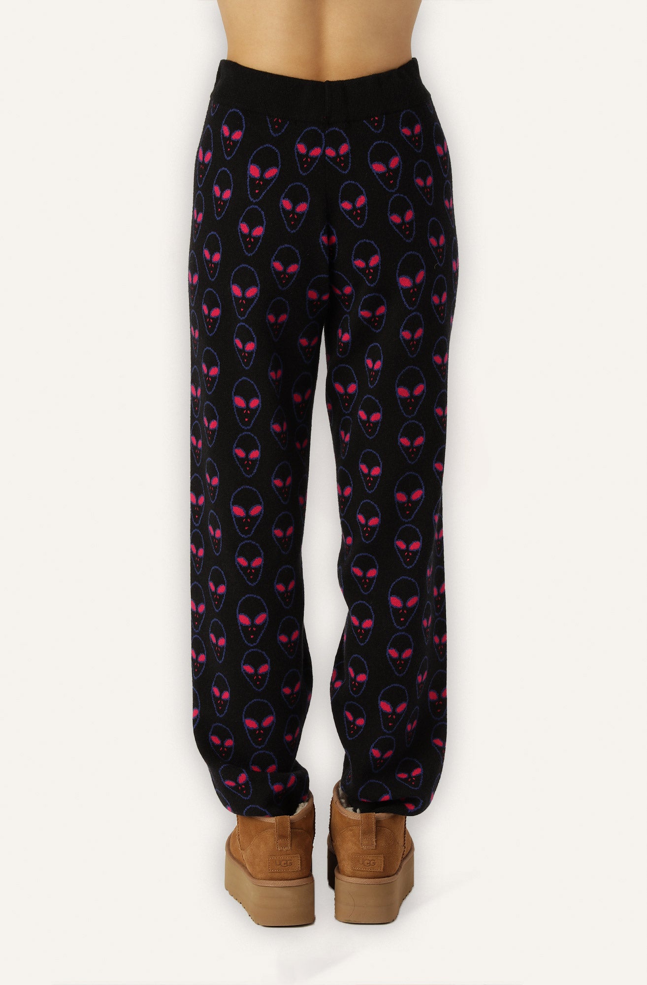 LILLY PANTS - Dark Blue Alien