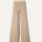 HELMSTEDT LOGO PANTS - Beige