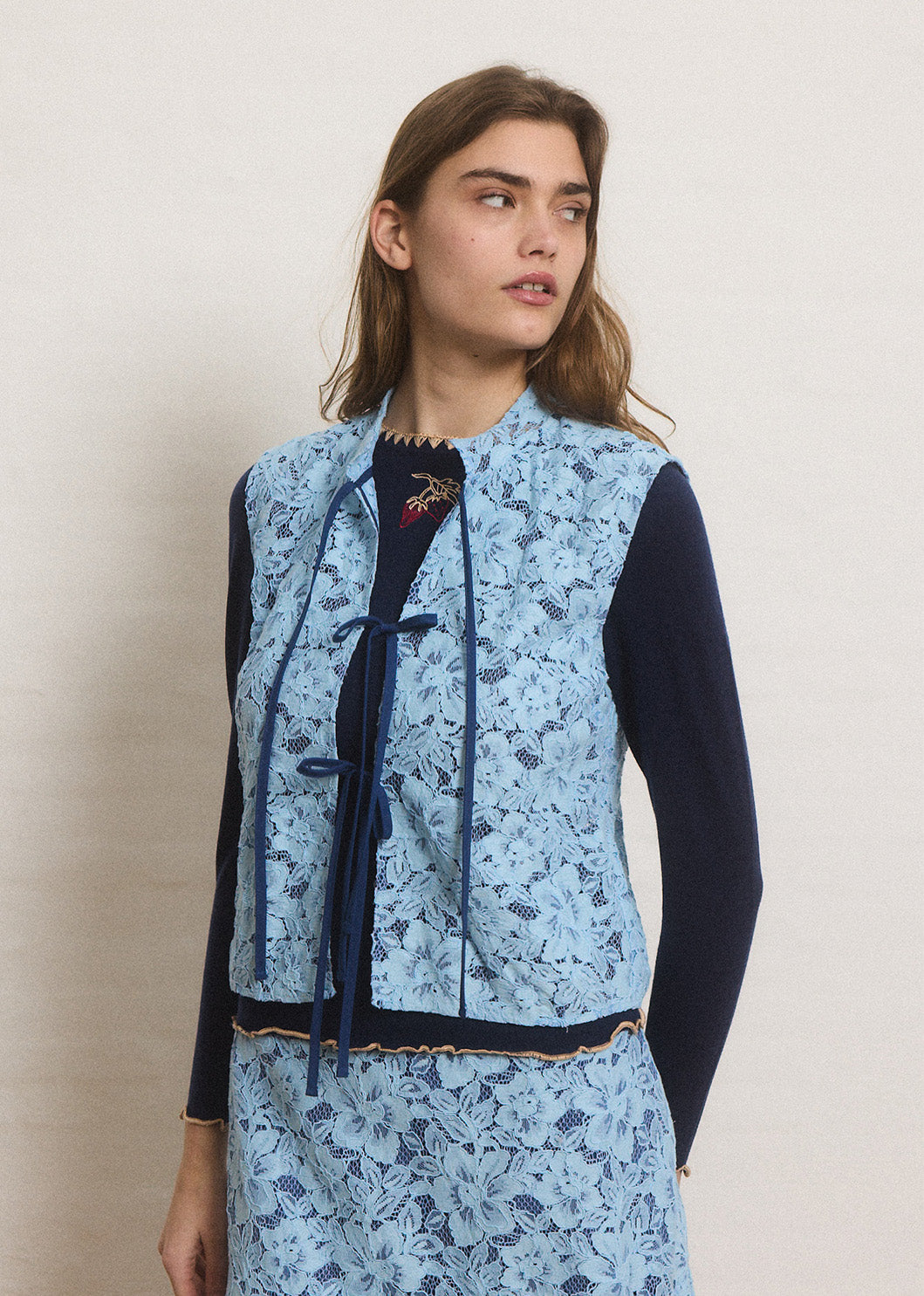 Helmstedt MAGGIE VEST Vest Dusty Blue