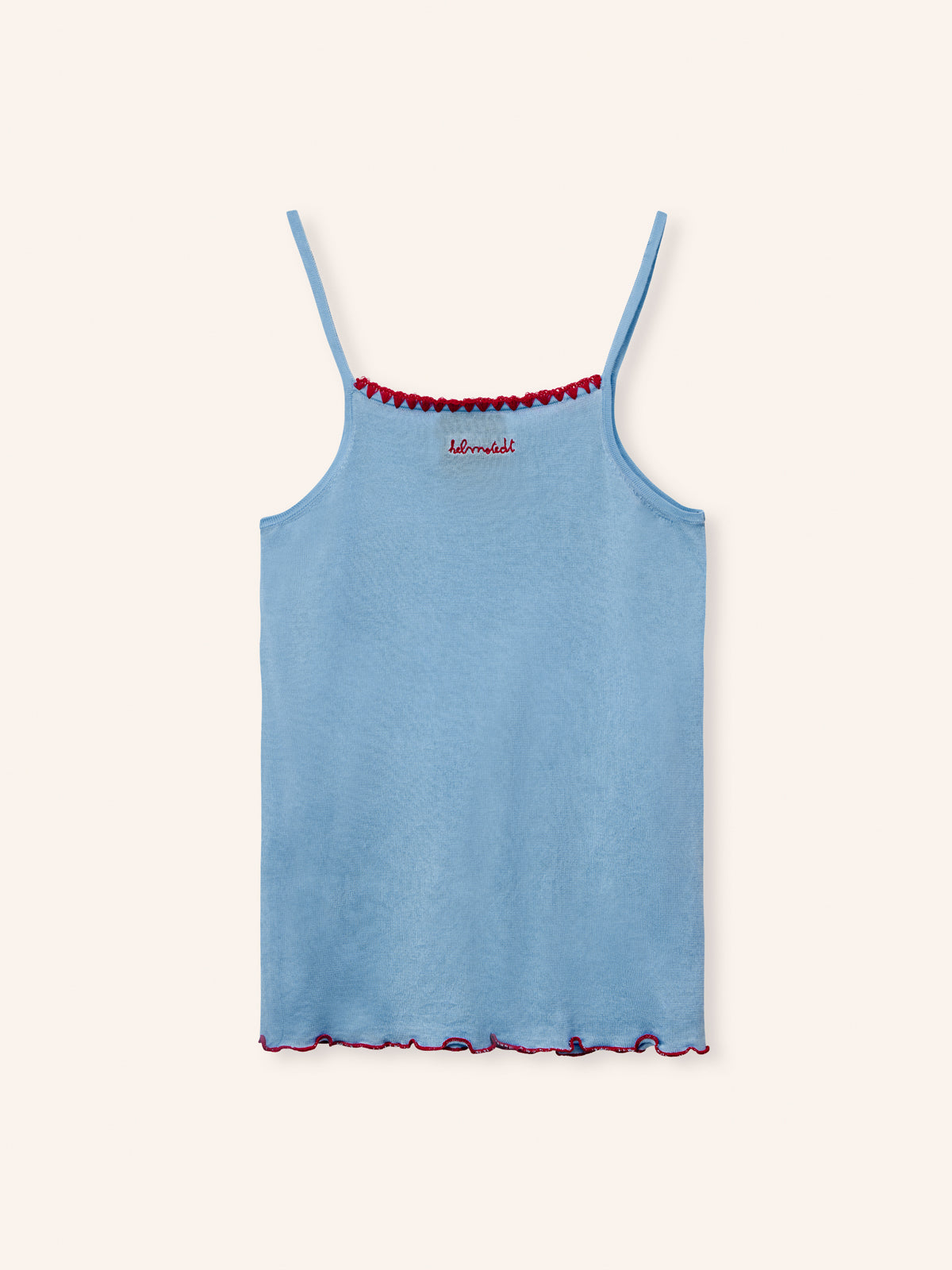 Helmstedt MIA STRAP TOP Tops Dusty Blue