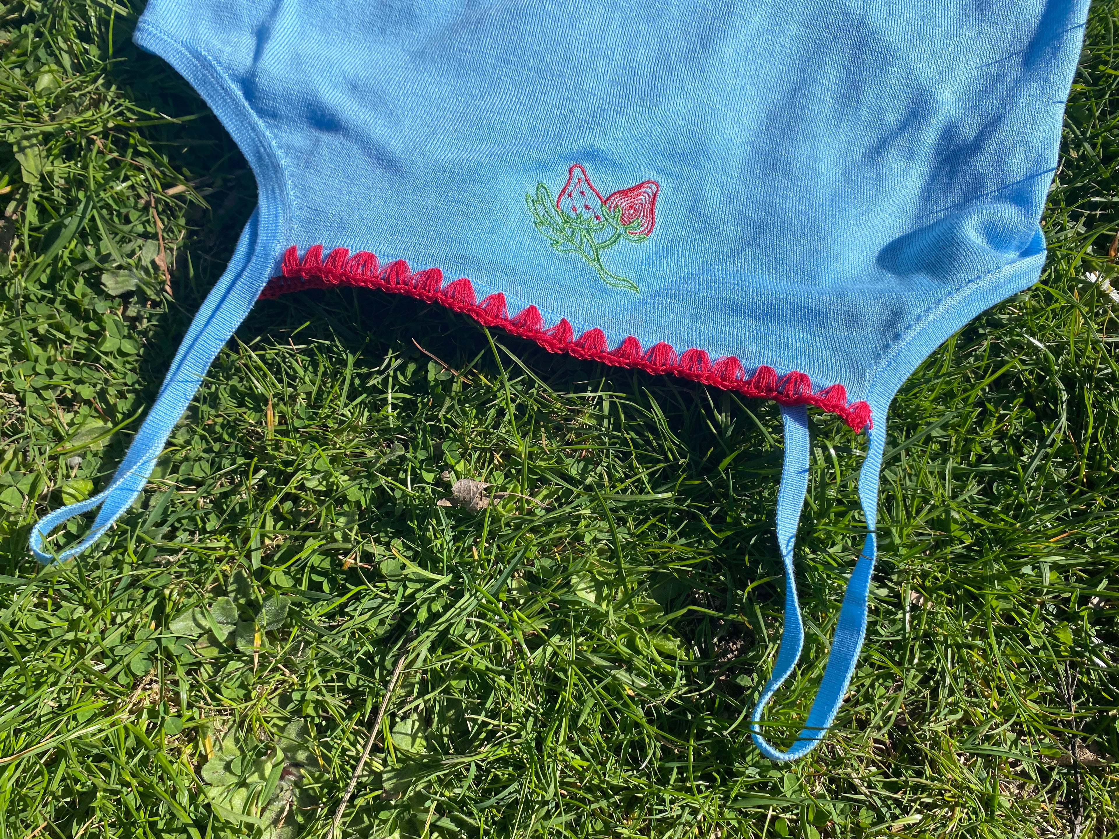 Helmstedt MIA STRAP TOP Tops Dusty Blue