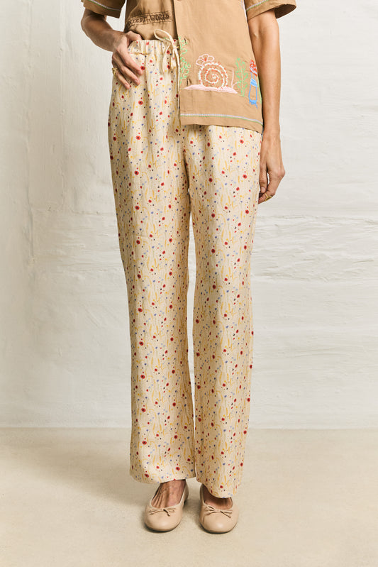 Helmstedt MINA PANTS Trousers Cornflower