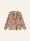 Helmstedt Mona Shirt Blouses Dancing Mushroom Print