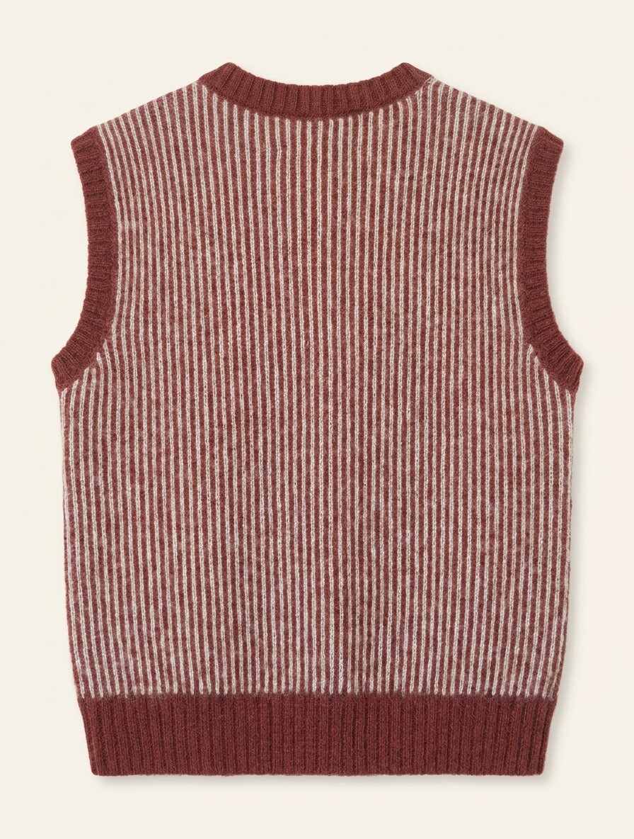 Helmstedt NAYA VEST Knitwear Striped Knit